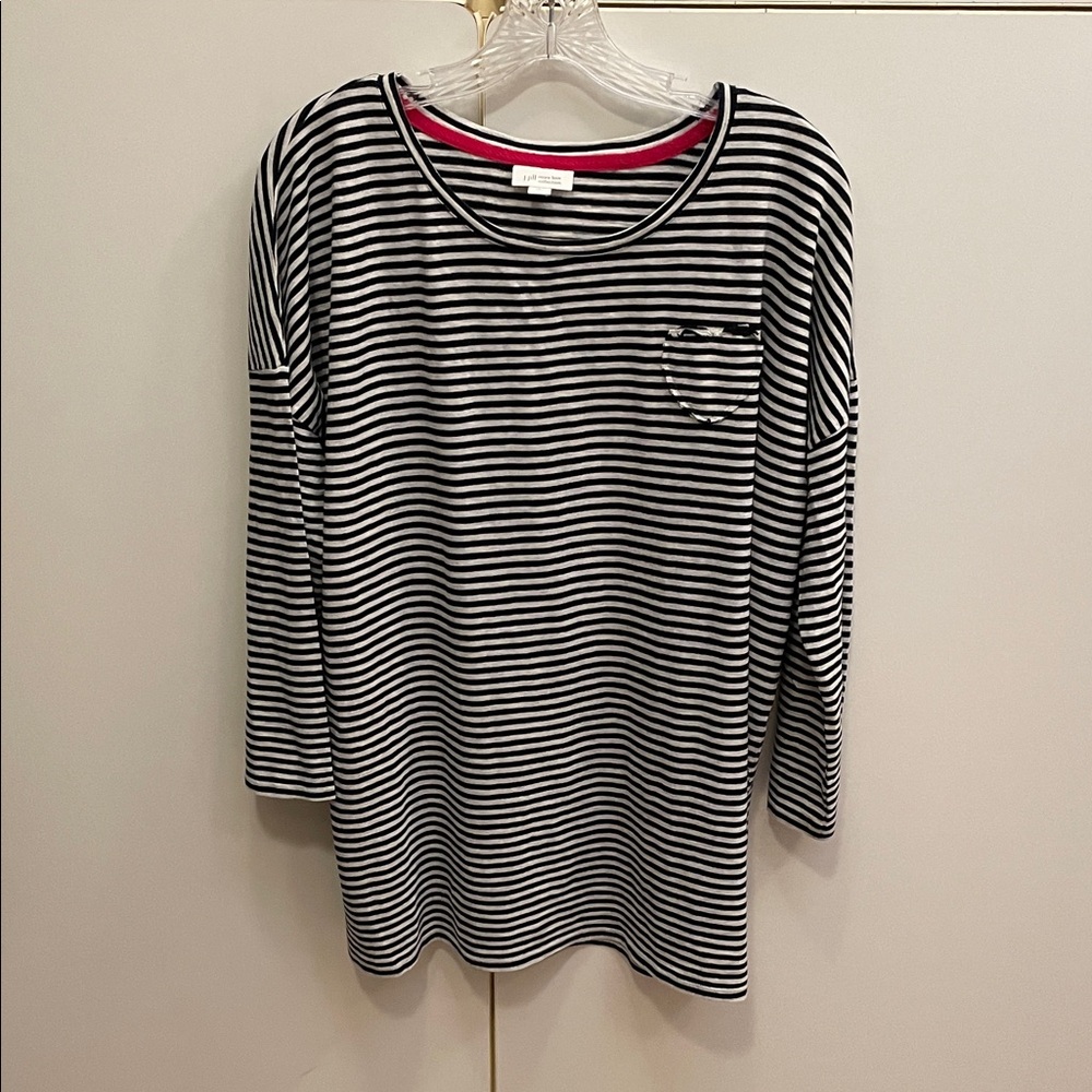 J. Jill More Love Heart Tee size Large Tall, new in bag